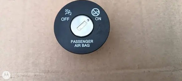 KIA Sorento IV Passenger airbag on/off switch 