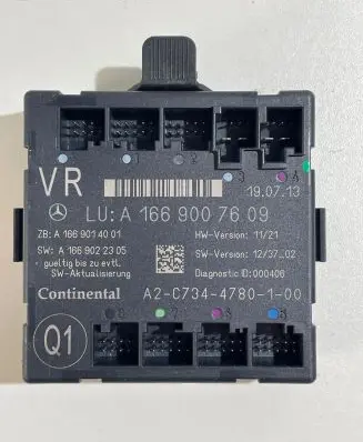 Mercedes-Benz GL X166 Door control unit/module A1669007609 A1669022305 A1669014001