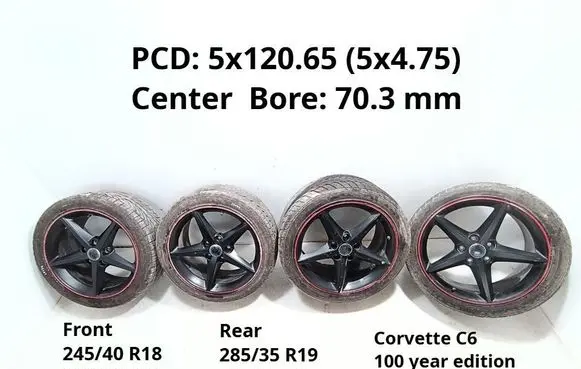 Chevrolet Corvette C6 R18 alloy rim 9588117