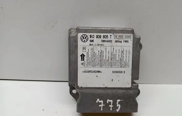 Skoda Octavia Mk2 (1Z) Airbag control unit/module 1K0909605T 5WK43412