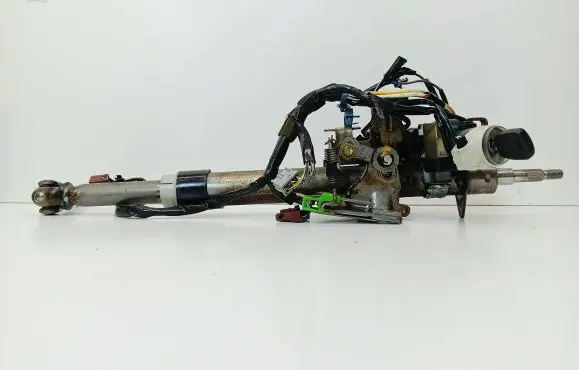 Steering wheel axle