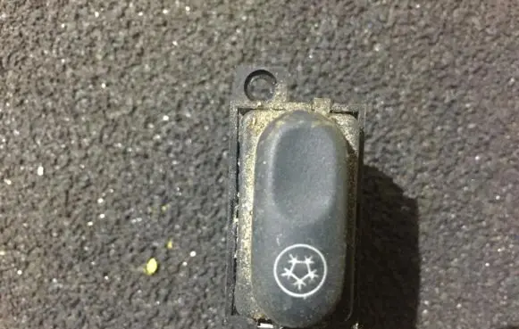 Renault Scenic I Air conditioning (A/C) switch 7700419127b