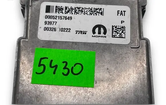 Fiat Tipo Central body control module A5430 00052157649