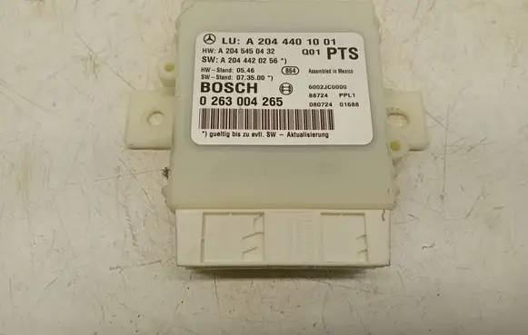 Mercedes-Benz C W204 Parking PDC control unit/module A2044401001 A2044420256 A2045450432