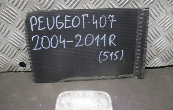 Peugeot 407 Boot/trunk interior light 