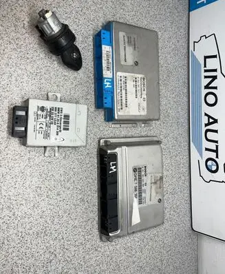 BMW 5 E39 Engine ECU kit and lock set 7506366 7506450 6914269