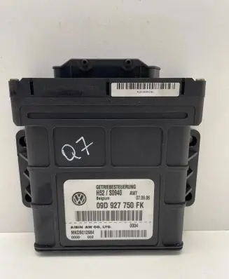 Audi Q7 4L Gearbox control unit/module 09D927750FK MKDB012984 H52S0940