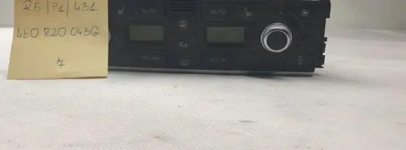 Audi A8 S8 D3 4E Climate control unit 4E0820043G