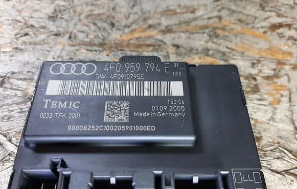 Audi A6 S6 C6 4F Door control unit/module 4F0959794E 4F0910795E