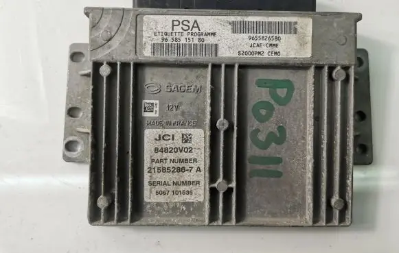 Citroen Xsara Engine control unit/module 9658515180
