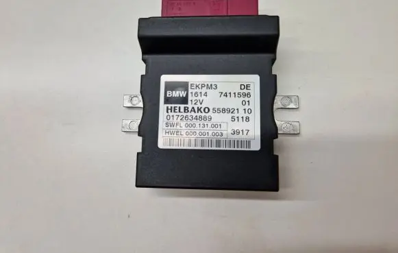 BMW X5 F15 Fuel injection pump control unit/module 7411596