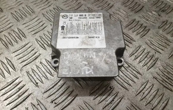 Volkswagen Touran I Airbag control unit/module 1T0909605B