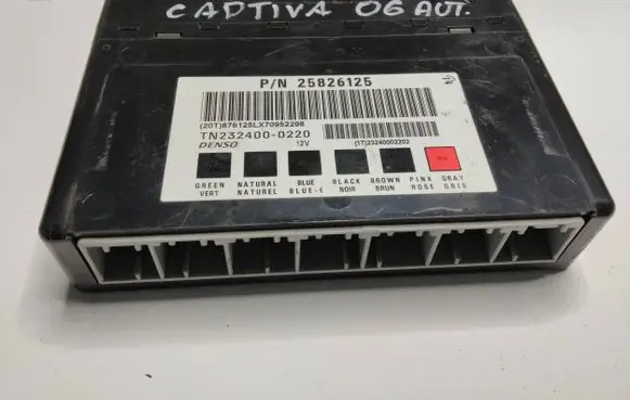 Chevrolet Captiva Comfort/convenience module 25826125 TN2324000220 23240002202