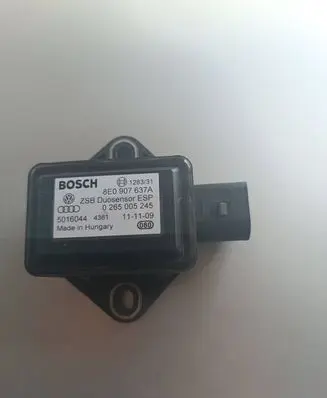 Audi A8 S8 D3 4E ESP acceleration yaw rate sensor 8E0907637A 0265005245 5016044