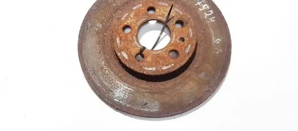 Peugeot 807 Rear brake disc neventiliuojamas