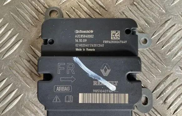 Renault Zoe Airbag control unit/module 985104074R