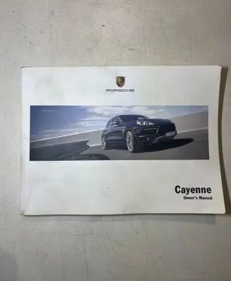 Porsche Cayenne (92A) Owners service history hand book WKD94802112 PNA90012312 WKD95222111