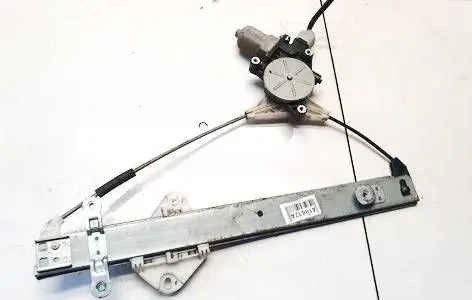 Sliding door window regulator with motor