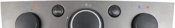 Opel Vectra C Climate control unit 13212340 69560005 ECC0620