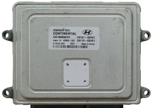 Hyundai i20 Active Engine control unit/module ECU 391A103HK1 A2C1636530101