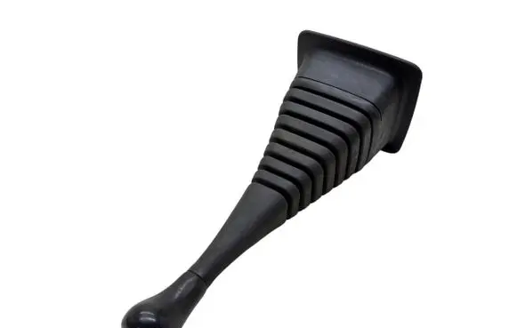 Gear lever shifter trim leather/knob