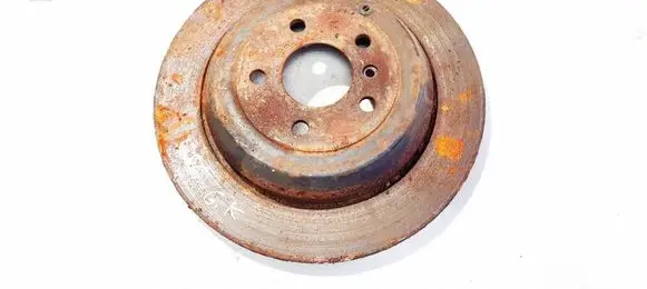 Mercedes-Benz ML W164 Rear brake disc neventiliuojamas