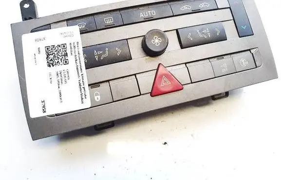 Citroen C5 Climate control unit 96573328YW VP4PUH-18C612-MH