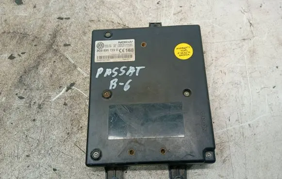 Volkswagen PASSAT B6 Phone control unit/module 3C0035729E 001008E82073
