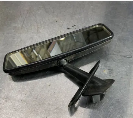 Volkswagen Golf II Rear view mirror (interior) E10010010 321857563 E10110010