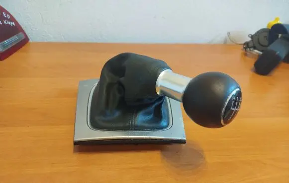 Audi A3 S3 8P Gear lever shifter trim leather/knob 8P0863279