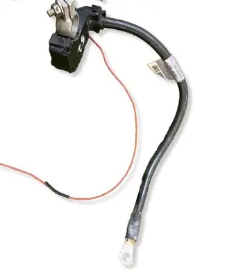 Mercedes-Benz S W221 Negative earth cable (battery) A2215421118