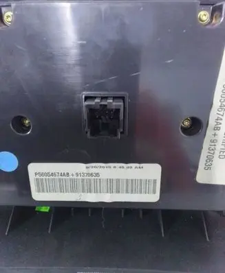 Dodge Charger Climate control unit 56054674AB P56054674AB 91370635