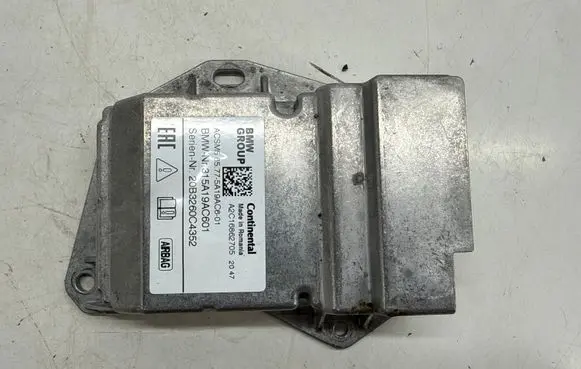 BMW 2 F44 Airbag control unit/module 5A19AC6 65775A19AC6