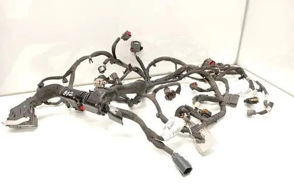 Engine installation wiring loom