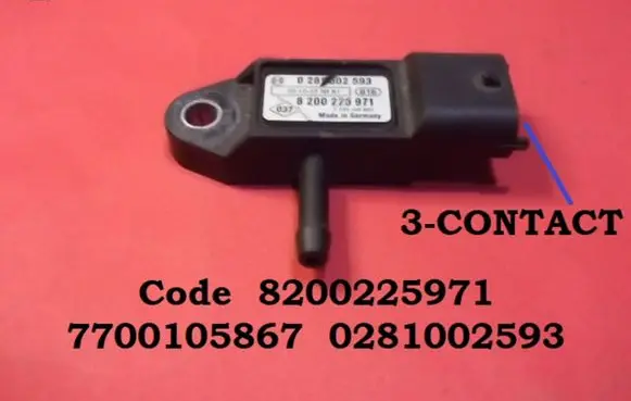 Renault Kangoo I Air pressure sensor 8200225971 7700105867