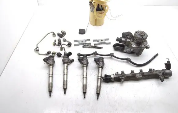 Audi A6 S6 C7 4G Fuel injection system set 0445010537 04L130755D