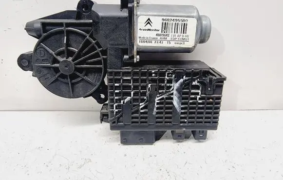 Citroen C4 I Picasso Front door window regulator motor 9682495580 9222CX