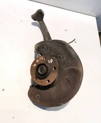 Front wheel hub spindle knuckle
