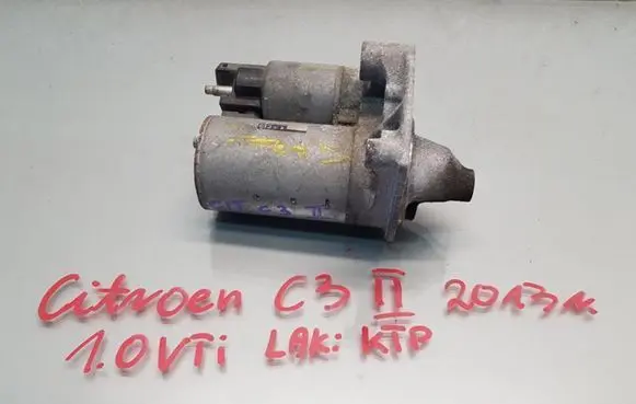 Citroen C3 Starter motor 9671530880
