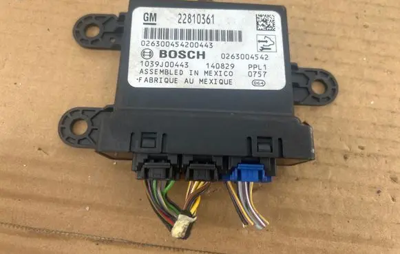Opel Zafira A Parking PDC control unit/module 22810361 1039J00443 140829