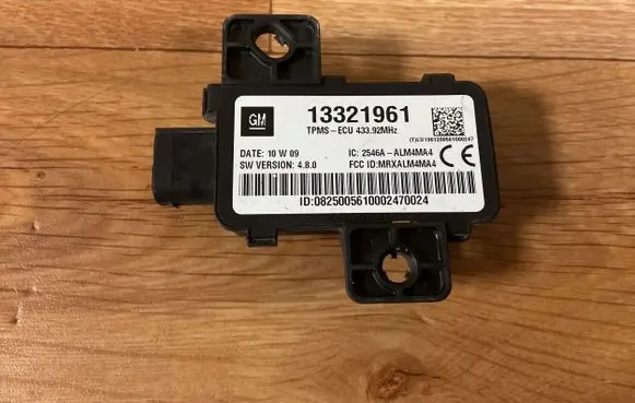 Opel Insignia A Tire pressure control unit 13321961 43392MHZ