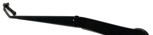 Front wiper blade arm