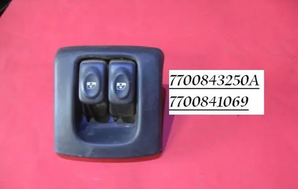 Renault Megane I Electric window control switch 7700843250A 7700841069