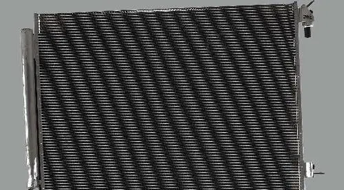 Mercedes-Benz GLS X167 A/C cooling radiator (condenser) A1675001200