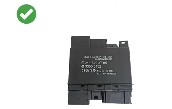 Mercedes-Benz E W211 Keyless (KESSY) go control unit/module 2118203785 2115454340 33500102
