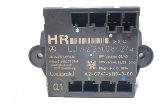 Mercedes-Benz E W212 Door control unit/module