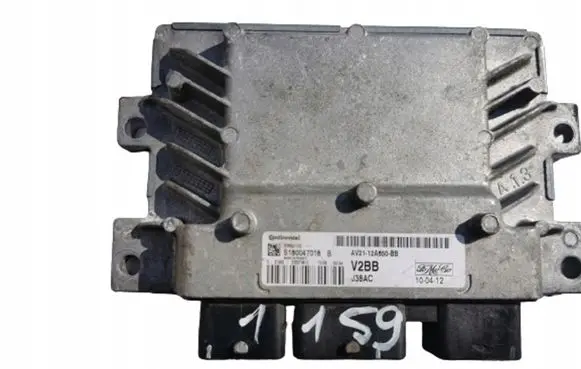 Ford Fiesta Engine ECU kit and lock set AV21-12A650-BB
