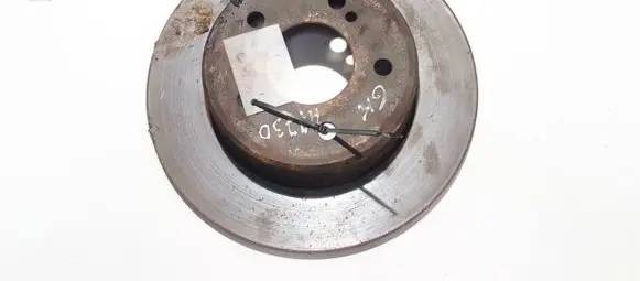 Mercedes-Benz C W202 Rear brake disc neventiliuojamas