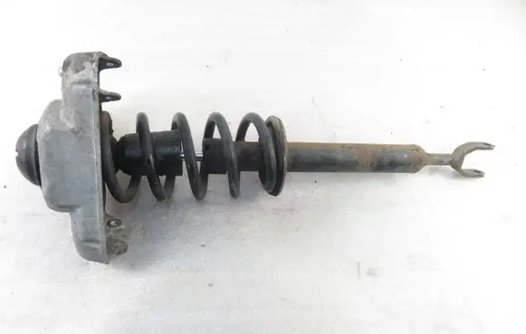 Front shock absorber with coil spring
