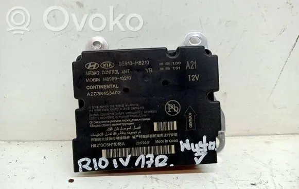 KIA Rio Airbag control unit/module 95910H8210